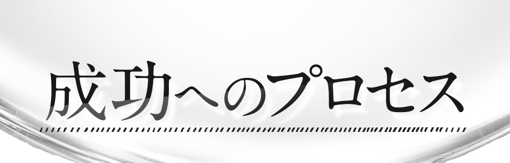 成功へのプロセス